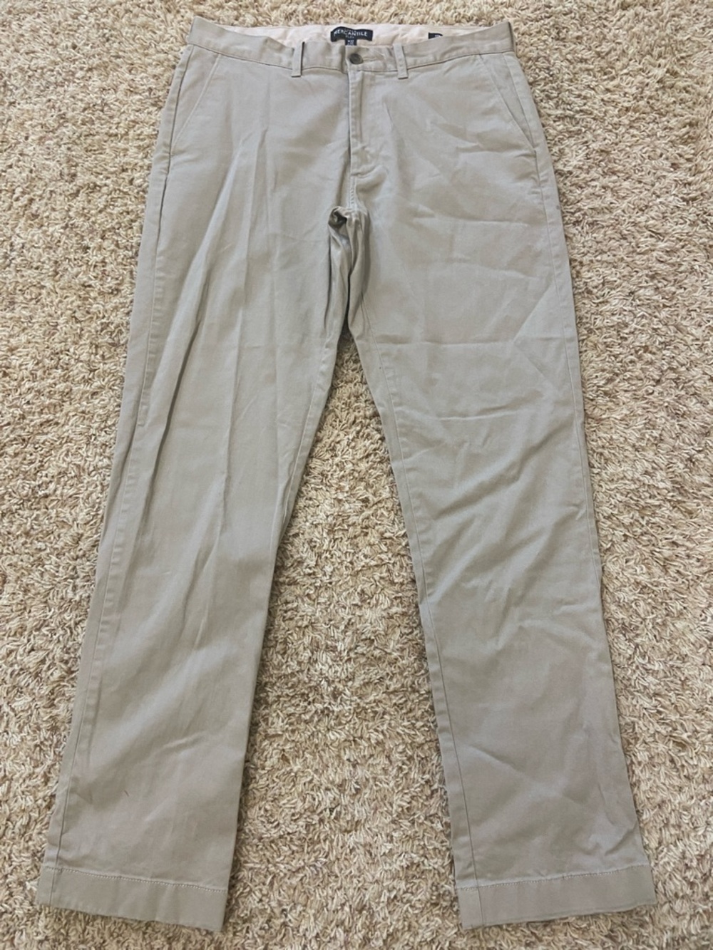 J. Crew Men's Khaki Chino Pants - Light Tan